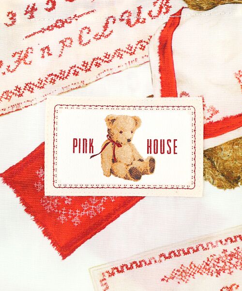 PINK HOUSE / ピンクハウス トートバッグ | ジャーマンクラフトベアプリントバッグ | 詳細2