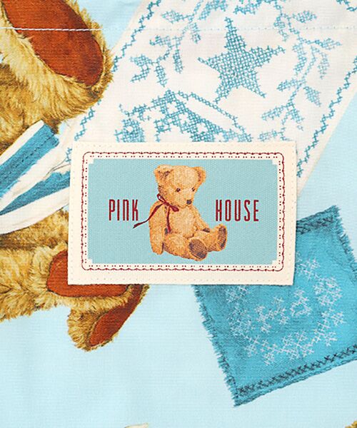 PINK HOUSE / ピンクハウス トートバッグ | ジャーマンクラフトベアプリントバッグ | 詳細12