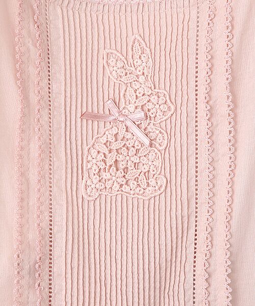 PINK HOUSE / ピンクハウス その他トップス | トランプモチーフレース使いタブリエ | 詳細4