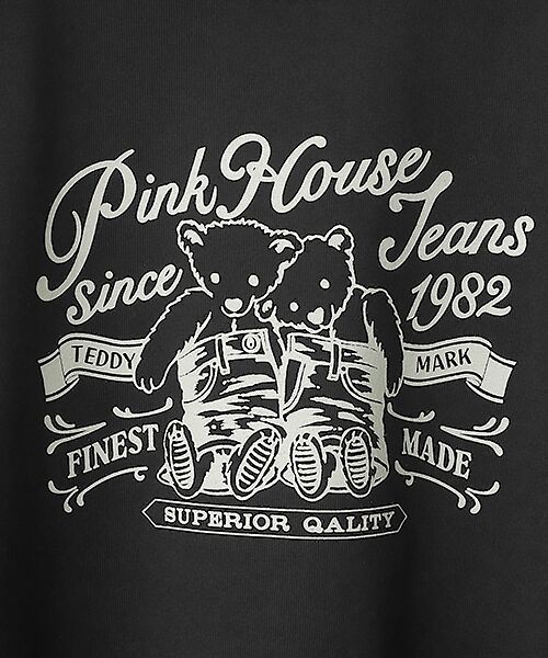 PINK HOUSE / ピンクハウス カットソー | テディベアラベルプリントカットソー | 詳細2