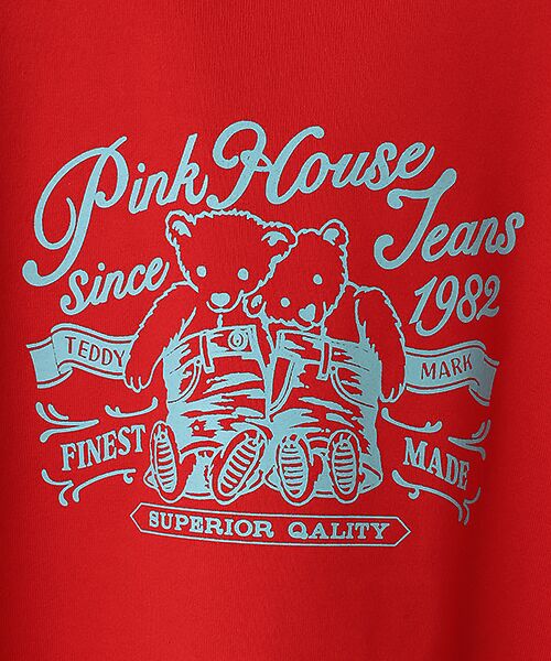 PINK HOUSE / ピンクハウス カットソー | テディベアラベルプリントカットソー | 詳細6