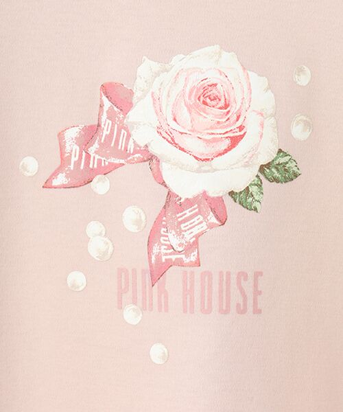 PINK HOUSE / ピンクハウス カットソー | Rose Pearlプリントカットソー | 詳細2