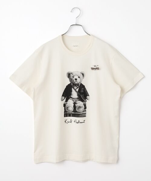 PINK HOUSE / ピンクハウス Tシャツ | キャラクターズプリントＴシャツ（キナリ・くま）