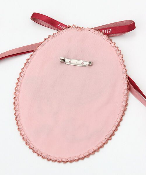 PINK HOUSE / ピンクハウス ブローチ・コサージュ | アップルパイ刺繍ワッペン | 詳細1