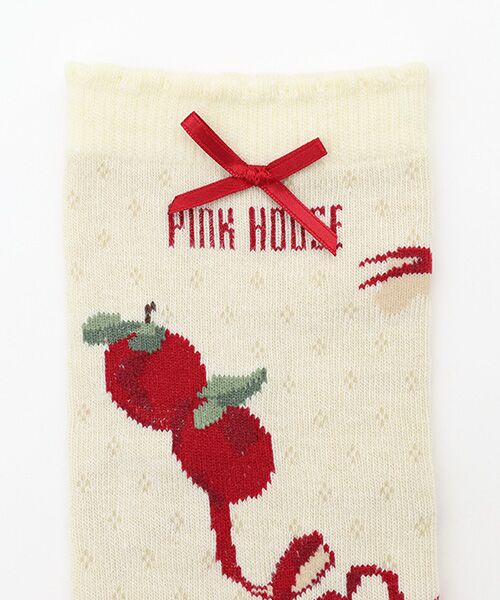 PINK HOUSE / ピンクハウス ソックス | オータム・キッチン柄ソックス | 詳細1