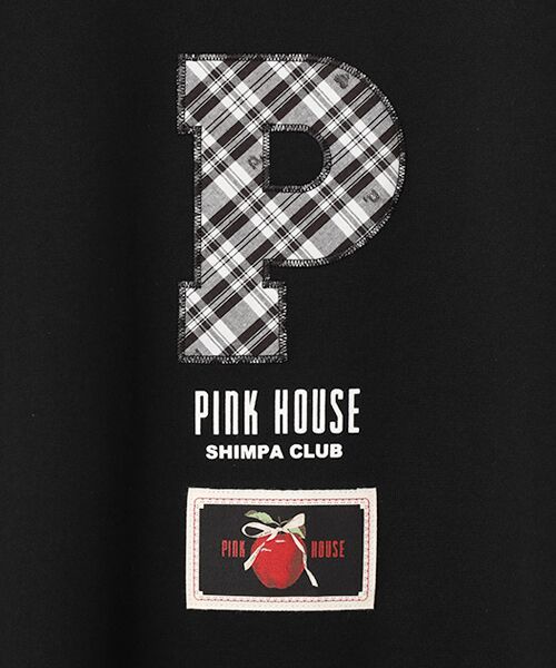 PINK HOUSE / ピンクハウス カットソー | Pロゴアップリケ付きカットソー | 詳細1