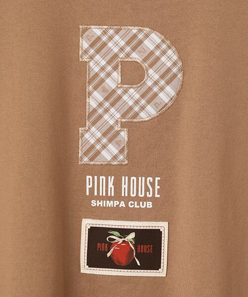 PINK HOUSE / ピンクハウス カットソー | Pロゴアップリケ付きカットソー | 詳細6