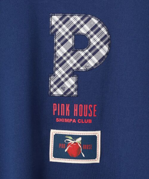 PINK HOUSE / ピンクハウス カットソー | Pロゴアップリケ付きカットソー | 詳細7