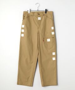 ネームワッペン使いチノストレッチパンツ
