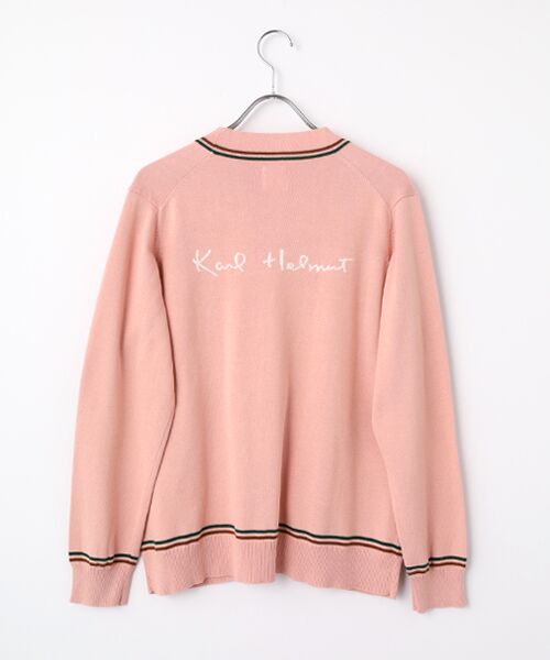 PINK HOUSE / ピンクハウス カーディガン・ボレロ | ネームワッペンいっぱいニットカーディガン | 詳細5