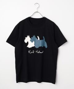 PINK HOUSE / ピンクハウス Tシャツ | テリアプリントカットソー