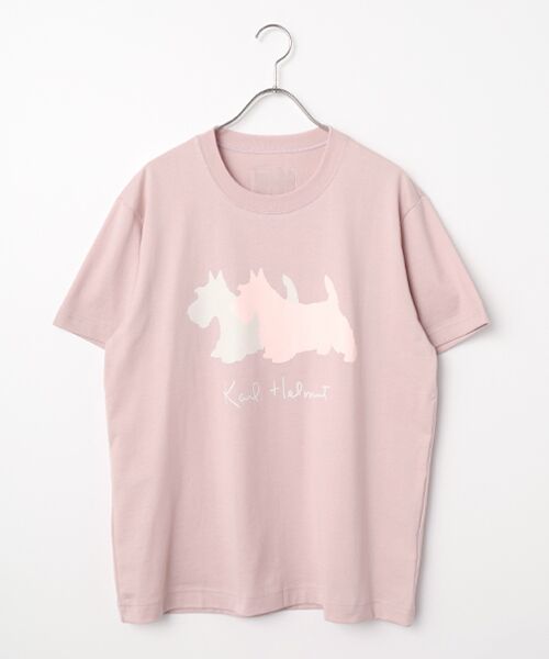 PINK HOUSE / ピンクハウス Tシャツ | テリアプリントカットソー（ピンク）
