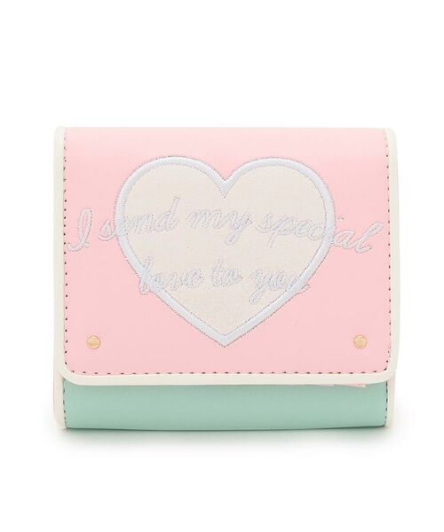 オーロラハート折りたたみ財布 財布 コインケース マネークリップ Pink Latte ピンク ラテ ファッション通販 タカシマヤファッションスクエア