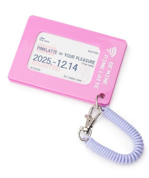 PINK-latte / ピンク ラテ カードケース・名刺入れ・定期入れ | ◆6%ラバーパスケース | 詳細2