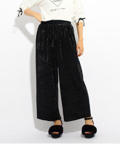 PINK-latte / ピンク ラテ その他パンツ | 【WEB限定】ベロアワイドパンツ