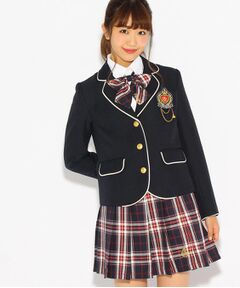 PINK-latte / ピンク ラテ ミニ・ひざ丈スカート | 【卒服】リボンタイ付きプリーツスカート