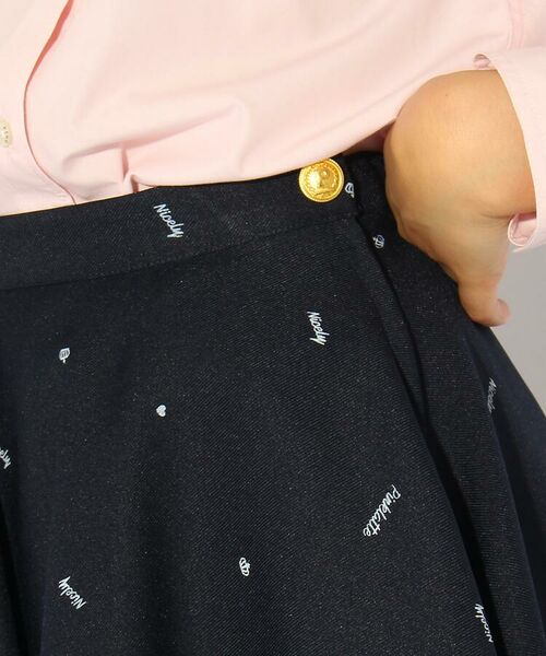PINK-latte / ピンク ラテ ミニ・ひざ丈スカート | 【卒服】リボンタイ付きフレアスカート | 詳細5