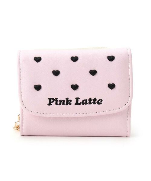 PINK-latte / ピンク ラテ 財布・コインケース・マネークリップ | ◆ハートフロートミニ財布 | 詳細1
