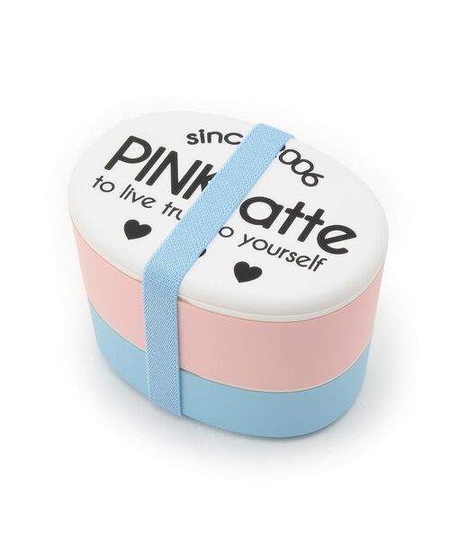 PINK-latte / ピンク ラテ その他雑貨 | 小判型ランチボックス | 詳細1