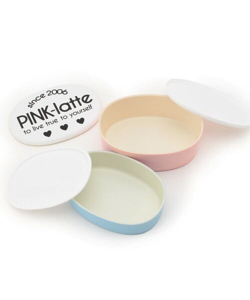 PINK-latte / ピンク ラテ その他雑貨 | 小判型ランチボックス | 詳細2