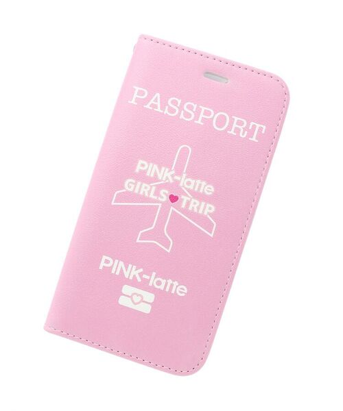 PINK-latte / ピンク ラテ その他小物 | パスポート柄モバイルケース | 詳細1