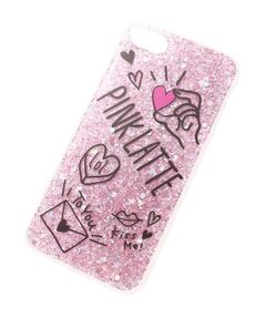 PINK-latte / ピンク ラテ モバイルケース | ロゴラメiPhoneケース