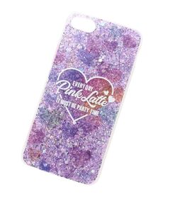 PINK-latte / ピンク ラテ モバイルケース | ハートラメスマートフォンケース