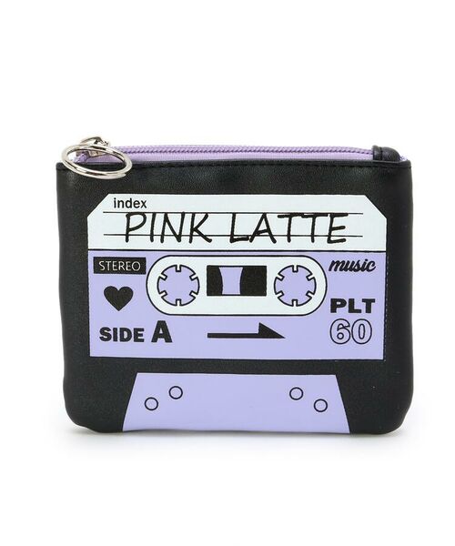 PINK-latte / ピンク ラテ ポーチ | カセット柄ティッシュポーチ | 詳細1