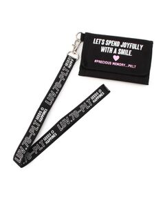 PINK-latte / ピンク ラテ 財布・コインケース・マネークリップ | ストラップ付折り畳み財布