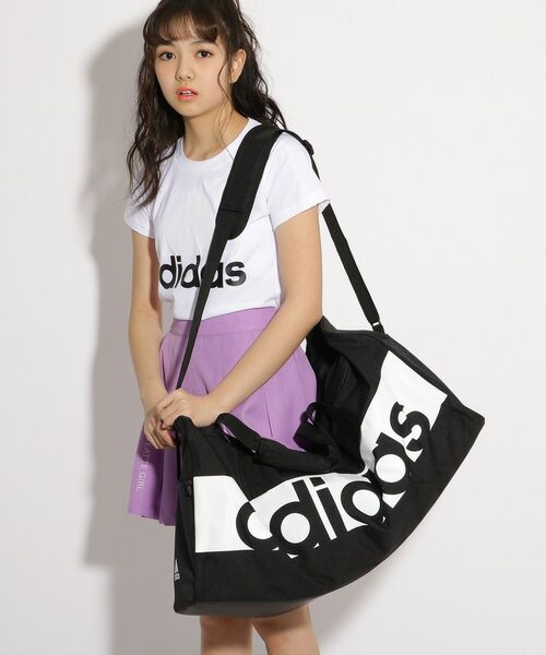 adidas シューズケース付ボストンバッグ(大) （トートバッグ）｜PINK