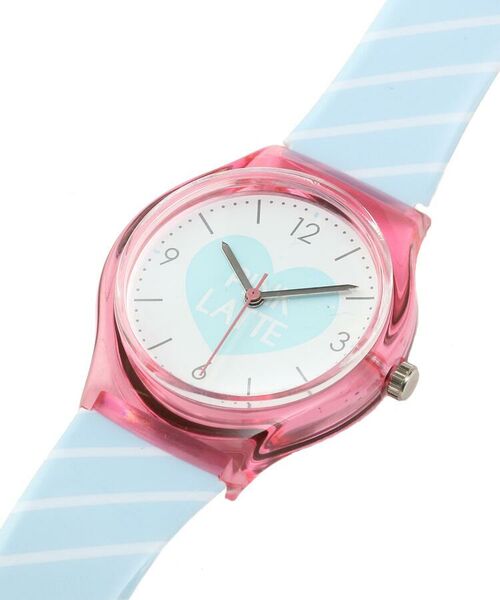 PINK-latte / ピンク ラテ 腕時計 | ハートストライプ ウォッチ | 詳細2