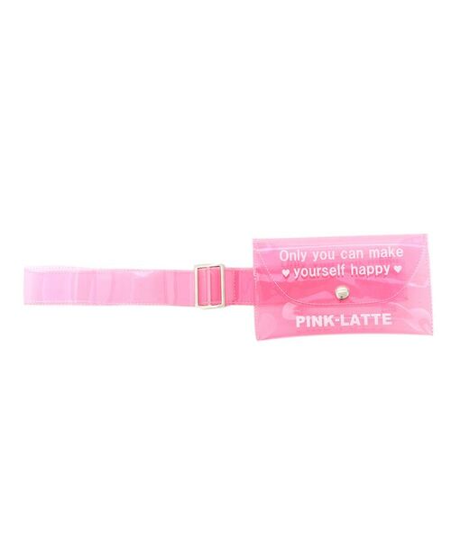 PINK-latte / ピンク ラテ メッセンジャーバッグ・ウエストポーチ | クリア ウエストバッグ | 詳細1