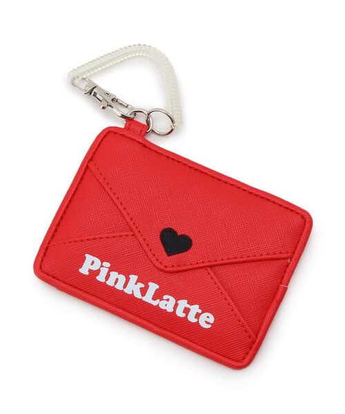 PINK-latte / ピンク ラテ カードケース・名刺入れ・定期入れ | ラブレターパスケース | 詳細1