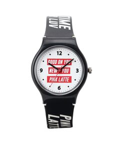 PINK-latte / ピンク ラテ 腕時計 | 三段ロゴウォッチ