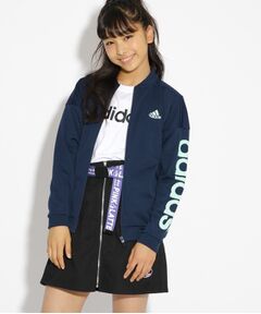 adidas 袖ロゴジャージジャケット