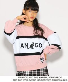 【KANGOL】★ニコラ掲載★ボアブロッキング トップス