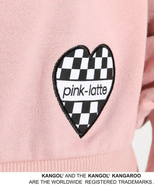 PINK-latte / ピンク ラテ カットソー | 【KANGOL】★ニコラ掲載★ボアブロッキング トップス | 詳細6