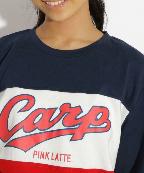 カープコラボ ロゴショートtシャツ その他トップス Pink Latte ピンク ラテ ファッション通販 タカシマヤファッションスクエア