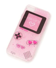 PINK-latte / ピンク ラテ モバイルケース | iPhone8/7/6s/6 ゲームラメシリコンケース