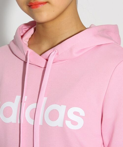セール Adidas アディダス ロゴパーカー パーカー Pink Latte ピンク ラテ ファッション通販 タカシマヤファッションスクエア