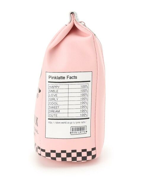PINK-latte / ピンク ラテ ポーチ | ミルクパックポーチ | 詳細2