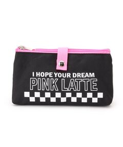 PINK-latte / ピンク ラテ ポーチ | 2ルームポーチ