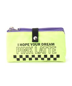 PINK-latte / ピンク ラテ ポーチ | 2ルームポーチ