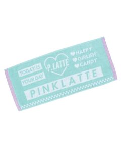PINK-latte / ピンク ラテ ハンカチ | ◆ロゴ入りスポーツタオル