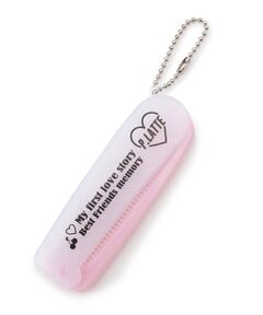 PINK-latte / ピンク ラテ その他雑貨 | ロゴハート折り畳みコーム