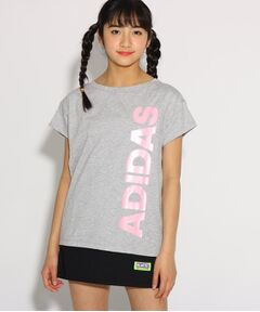 PINK-latte / ピンク ラテ その他トップス | 【adidas/アディダス】　パールリニアロゴTシャツ