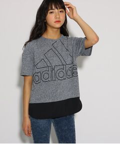 PINK-latte / ピンク ラテ その他トップス | 【adidas/アディダス/UVカット】オーバーサイズ　ビックロゴTシャツ