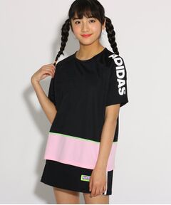 PINK-latte / ピンク ラテ その他トップス | 【adidas/アディダス】 カラーブロックTシャツ