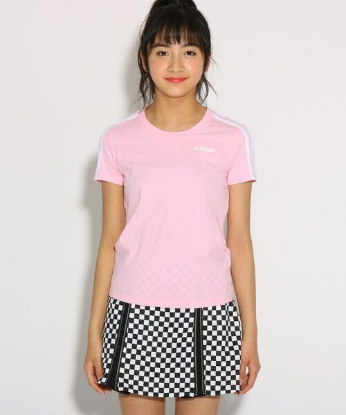 セール】 【adidas/アディダス】 3ラインTシャツ （その他トップス）｜PINK-latte ピンク ラテ ファッション通販  タカシマヤファッションスクエア
