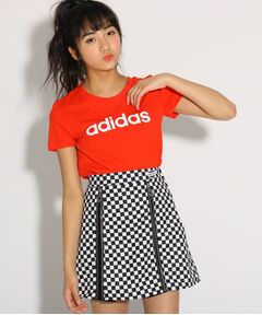 PINK-latte / ピンク ラテ その他トップス | 【adidas/アディダス】 ベーシックロゴTシャツ